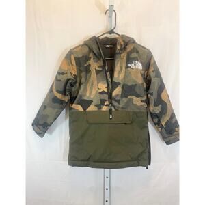 NWOT The North Face Camo Youth Freedom Insulated Anorak - Boys 7-8 -